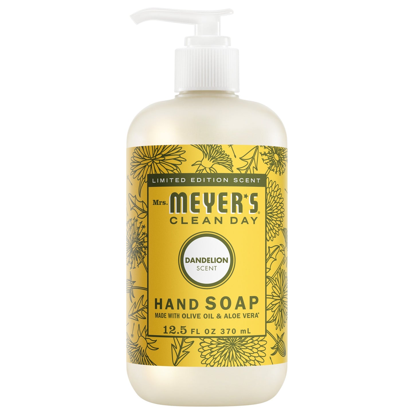 Mrs. Meyer's Clean Day Dandelion Liquid Hand Soap Home Essential