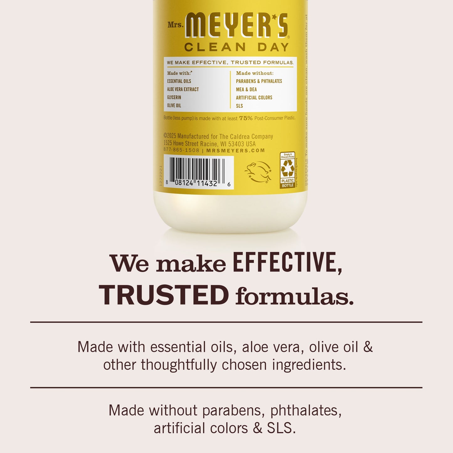 Mrs. Meyer's Clean Day Daisy Liquid Hand Soap Home Essential