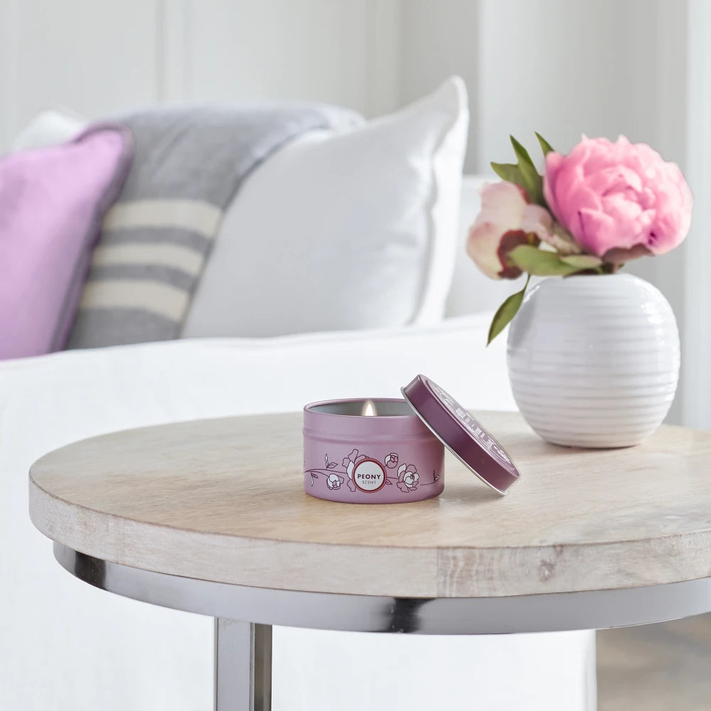 Mrs. Meyer's Clean Day Peony Scented Tin Candle