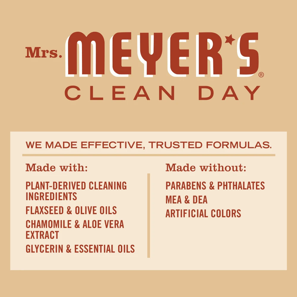 Mrs. Meyer's Clean Day Oat Blossom Body Wash Home Essential