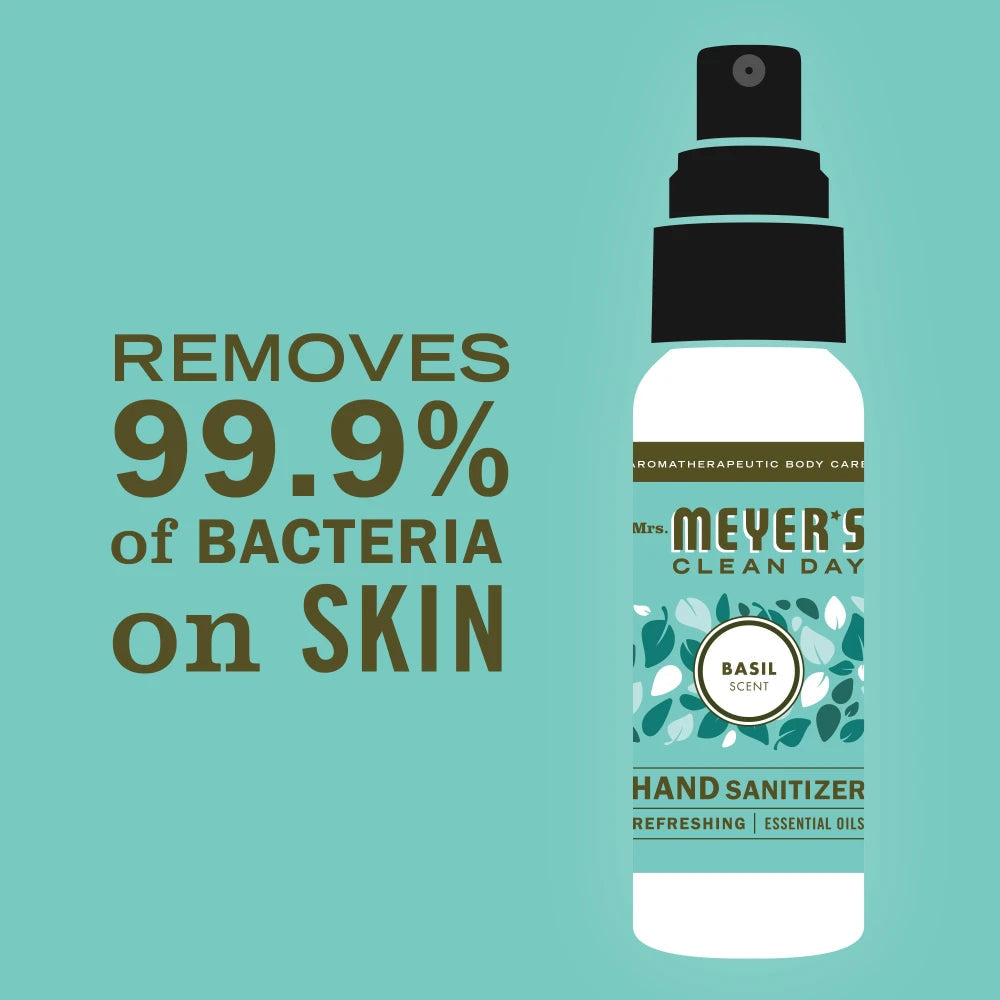 Mrs. Meyer's Clean Day Basil Hand Sanitizer Home Essential