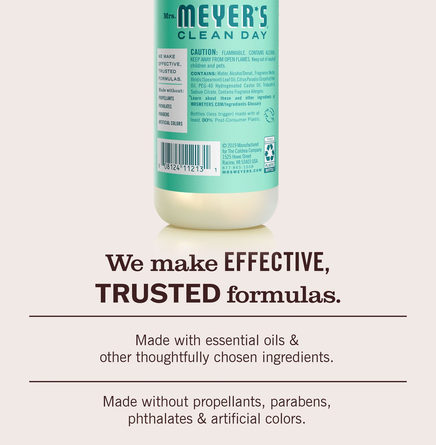 Mrs. Meyer's Clean Day Mint Room Freshening Spray