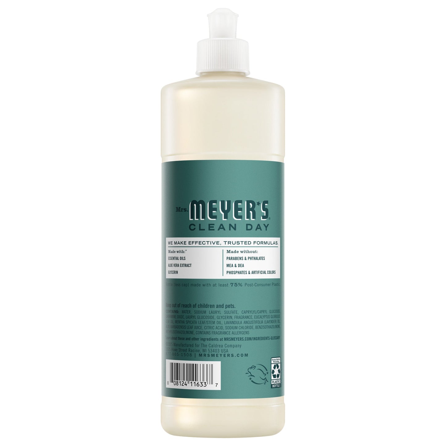 Mrs. Meyer's Clean Day Eucalyptus Dishwashing Liquid