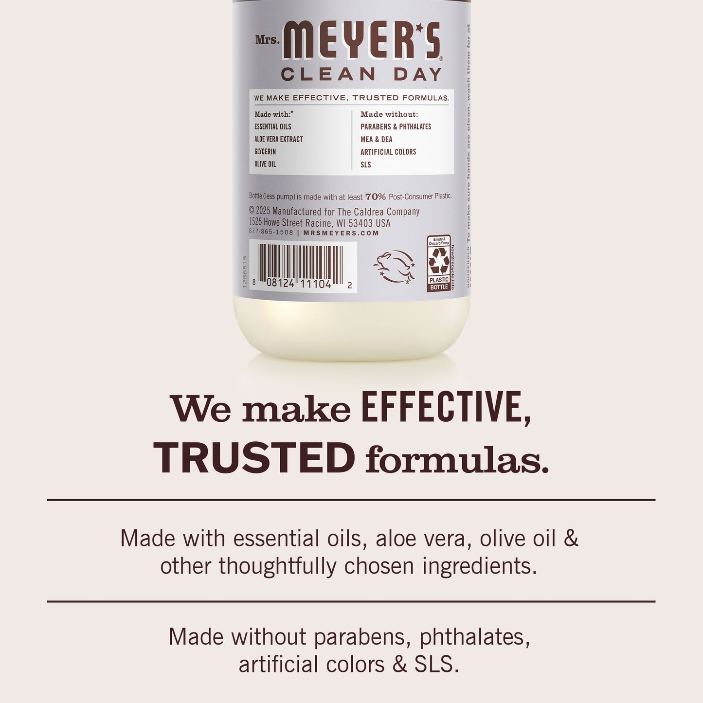 Mrs. Meyer's Clean Day Lavender Liquid Hand Soap Home Essential