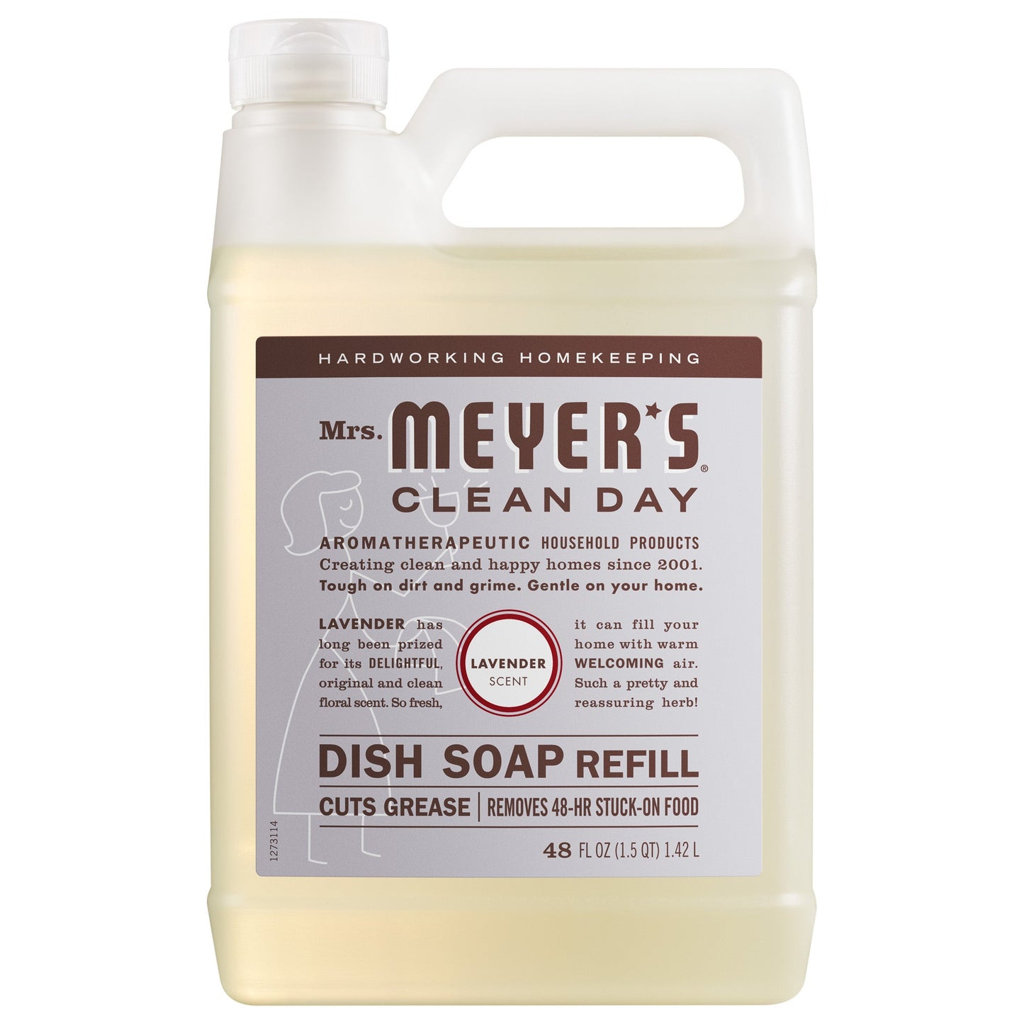 Mrs. Meyer's Clean Day Lavender Dish Soap Refill Home Essential