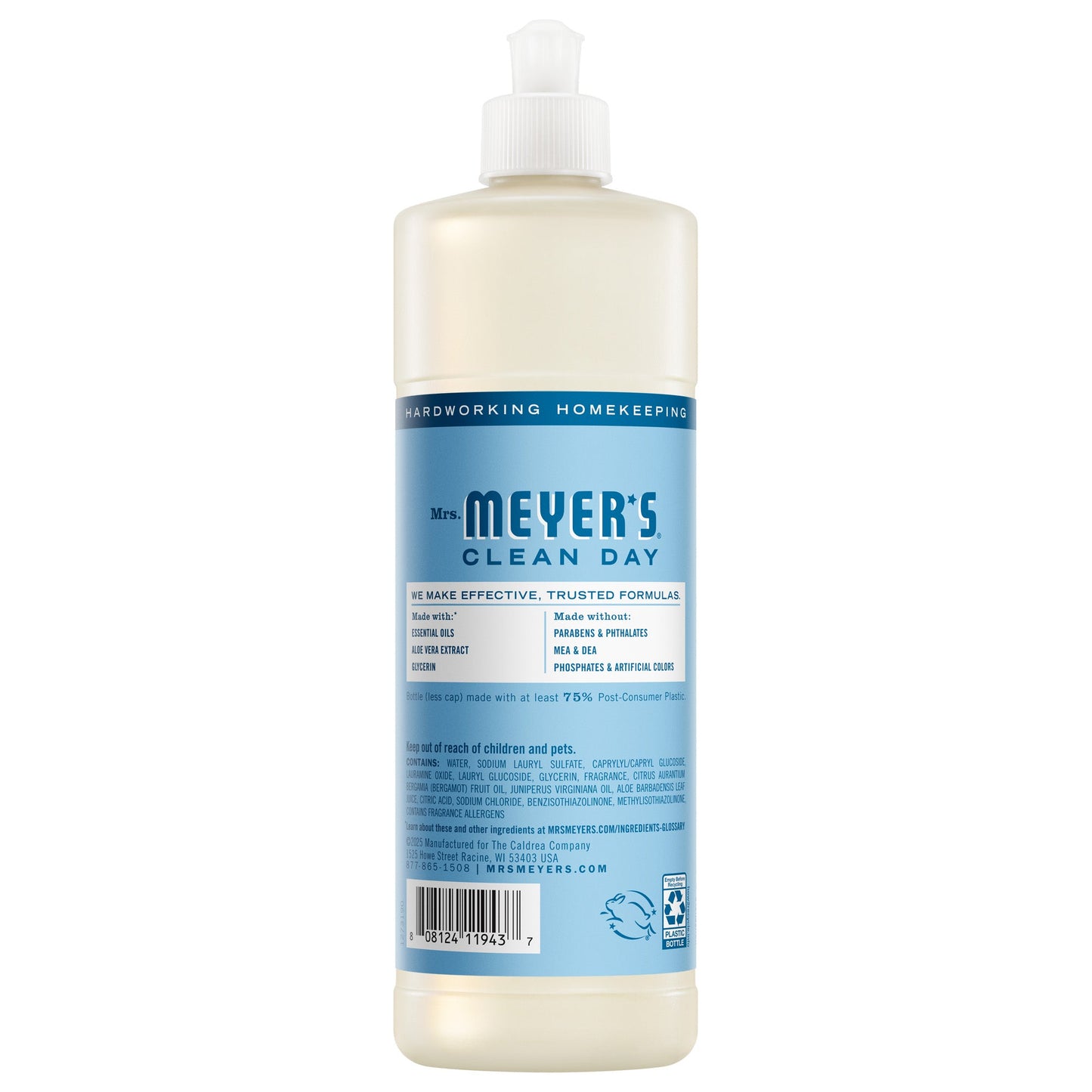Mrs. Meyer's Clean Day Rain Water Dishwashing Liquid