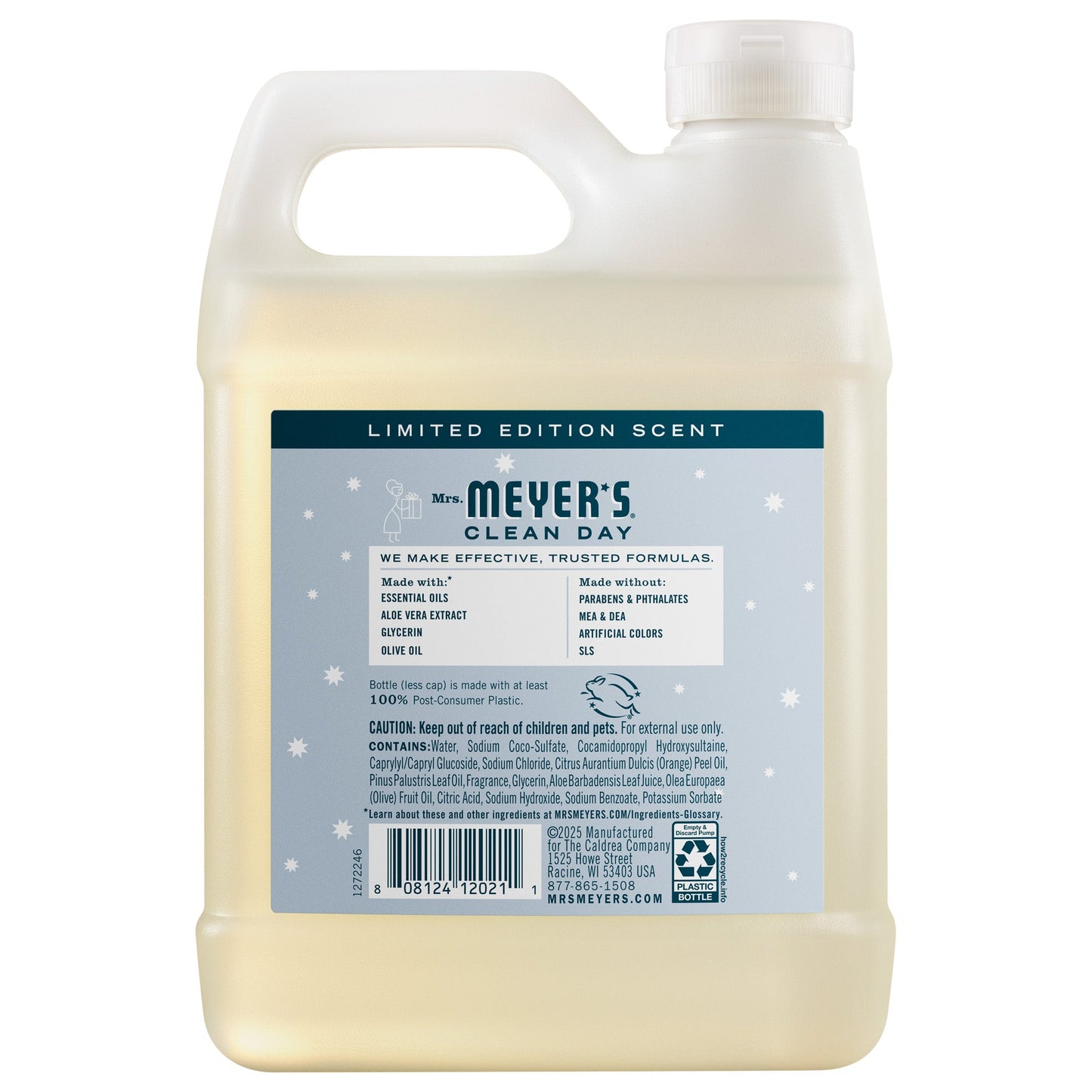 Mrs. Meyer's Clean Day Snowdrop Liquid Hand Soap Refill Pouch