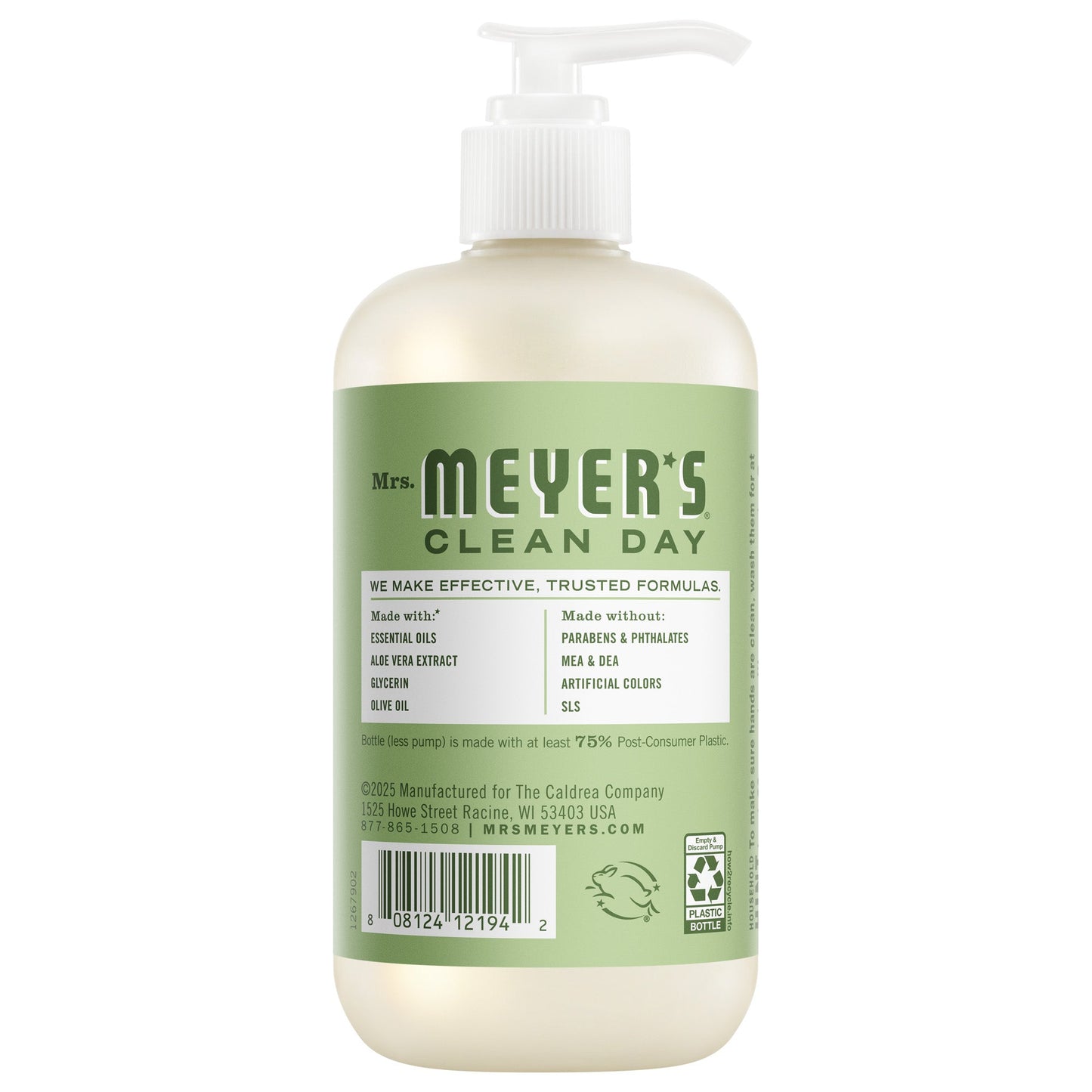 Mrs. Meyer's Clean Day Watercress Liquid Hand Soap Home Essential