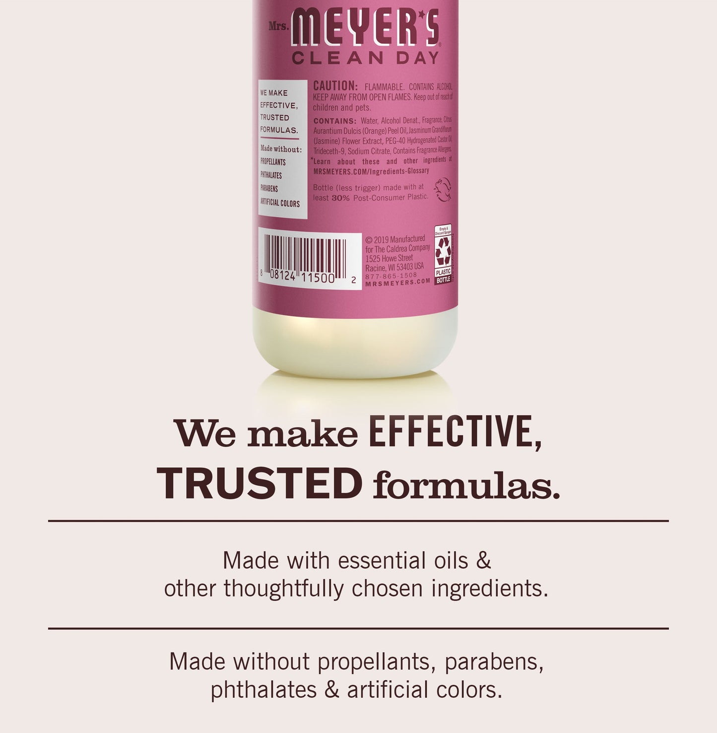 Mrs. Meyer's Clean Day Mum Room Freshening Spray