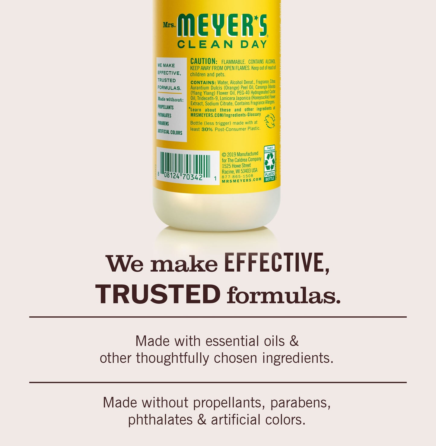 Mrs. Meyer's Clean Day Honeysuckle Room Freshening Spray