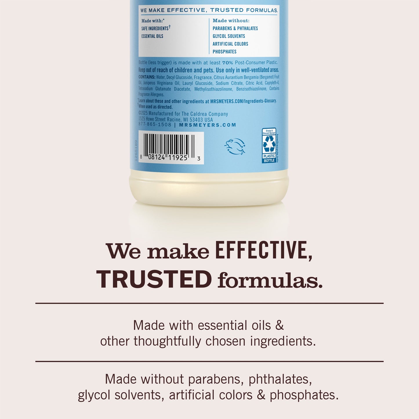 Mrs. Meyer's Clean Day Rain Water Multi-Surface Cleaning Spray