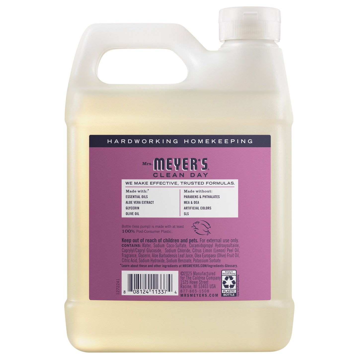 Mrs. Meyer's Clean Day Plum Berry Liquid Hand Soap Refill Pouch