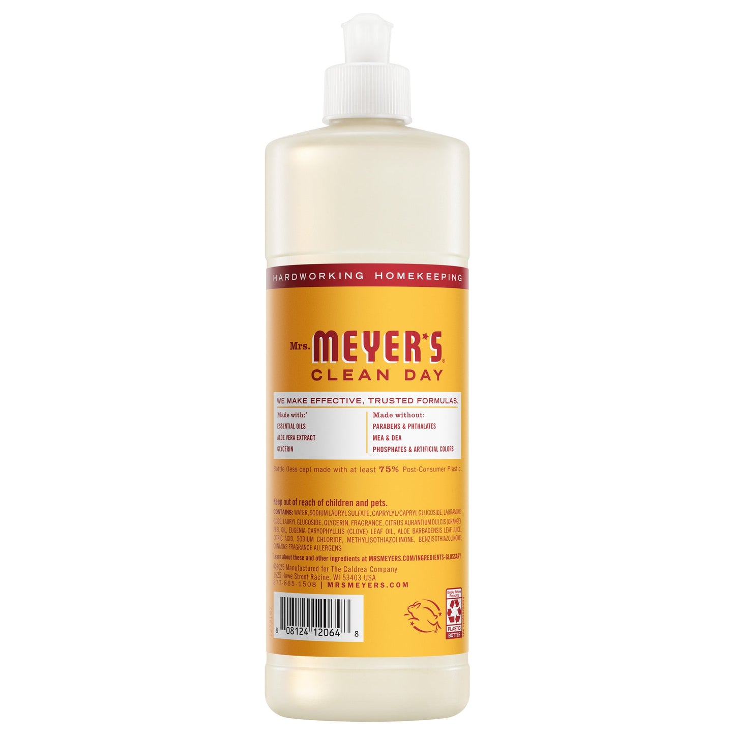 Mrs. Meyer's Clean Day Clementine Dishwashing Liquid